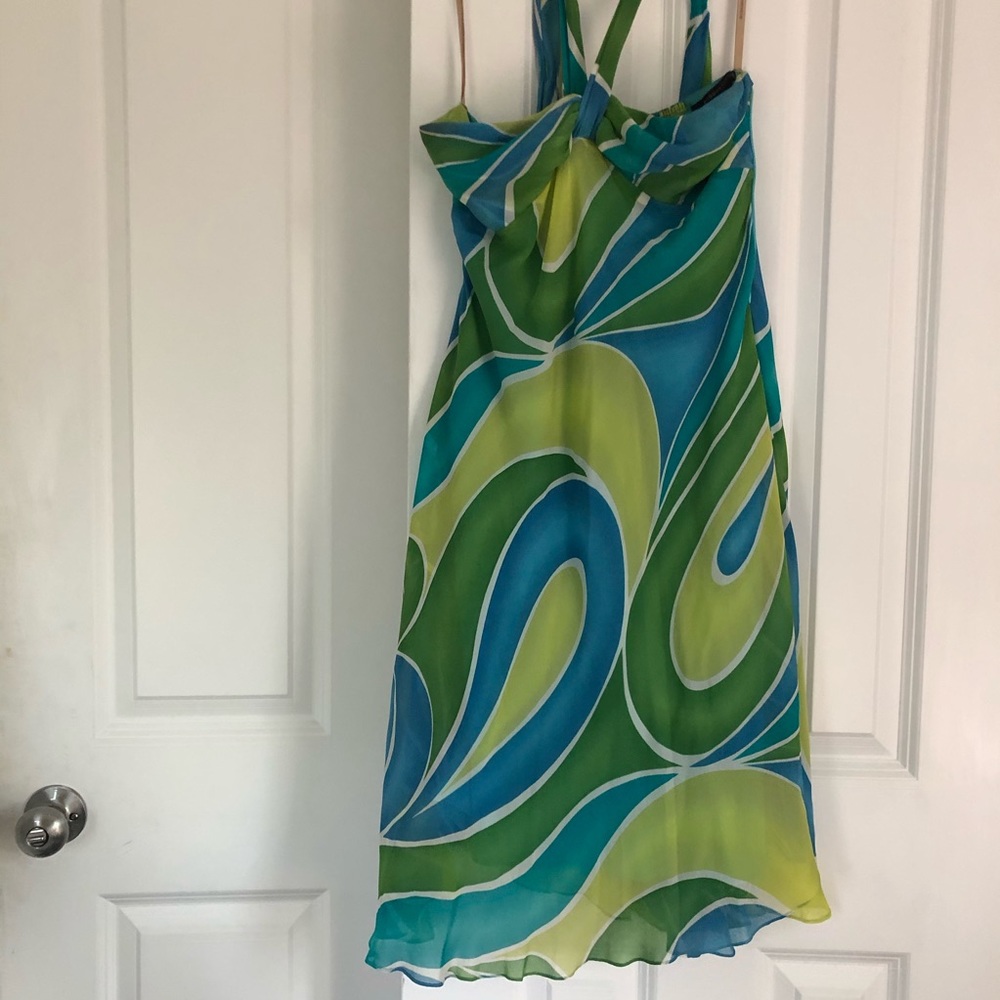 BCBG halter dress